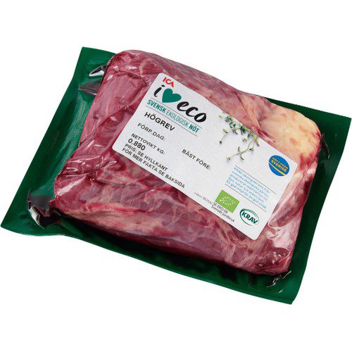 Högrev ca 800g KRAV ICA I love eco