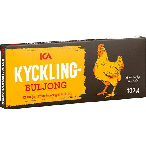 Kycklingbuljong 12-p 132g ICA 