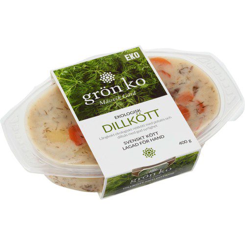 Färdigmat Dillkött med gourmepotatis 400g Grön ko