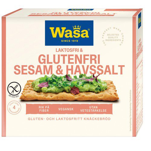 Glutenfri- & Laktosfri Sesam & Havssalt