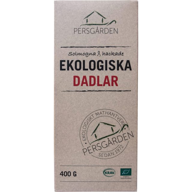 Hackade Dadlar 400g KRAV Persgårdens