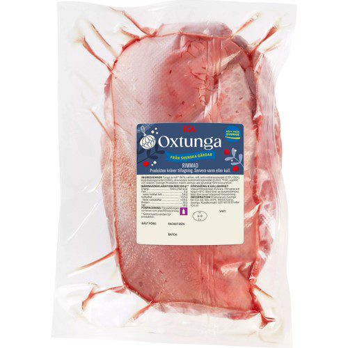 Oxtunga Rimmad ca 1,4kg ICA