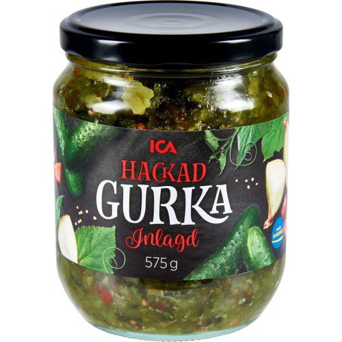 Hackad Gurka 575g ICA