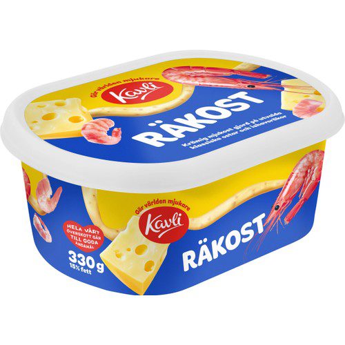Räkost 330g Kavli