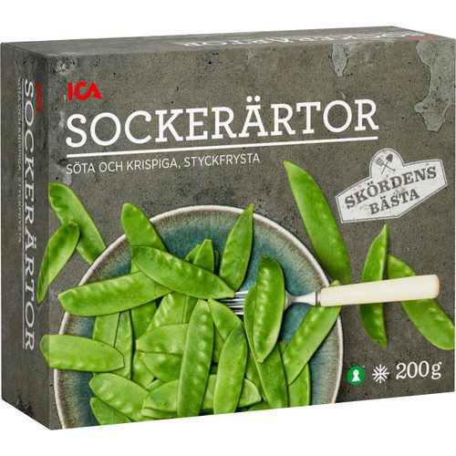 Sockerärtor Fryst 200g ICA