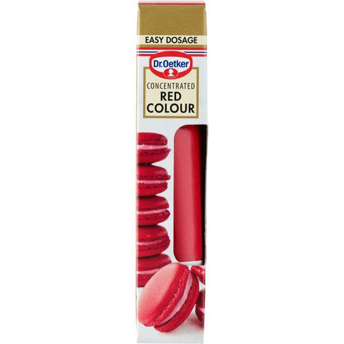 Baktillbehör Hushållsfärg Gel Röd 15g Dr. Oetker