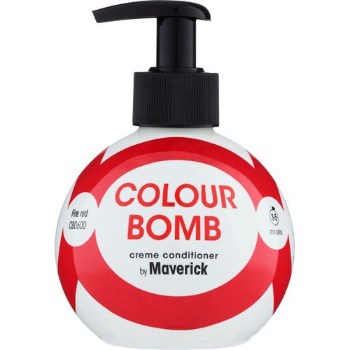 Balsam för färgat hår Fire Red 250ml Colour Bomb