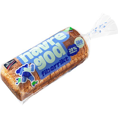 Bröd Havre God 550g Hatting