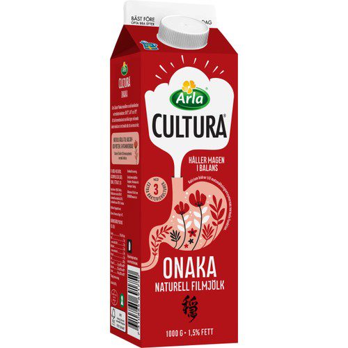 Onaka Filmjölk 1,5% Plus Dofilus
