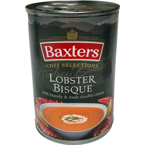 Lobster Bisque with Brandy & Fresh Double Cream - Baxters