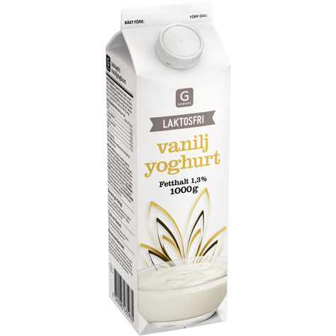 Vaniljyoghurt Laktosfri 1,3%
