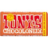 Choklad Ljus Karamell & Havssalt Fairtrade 180g Tony's Chocolonely