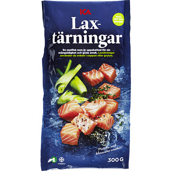 Laxtärningar Fryst 300g ICA