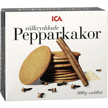 Välkryddade pepparkakor 300g ICA