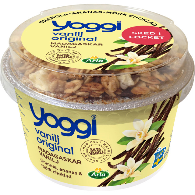 Yoghurt Madagaskar Vanilj Granola Ananas & Mörk Choklad