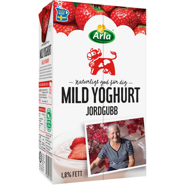 Mild Yoghurt Jordgubb