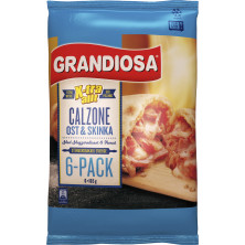 Calzone Ost/Skinka 6Pack Grandiosa, 990g Nätmat