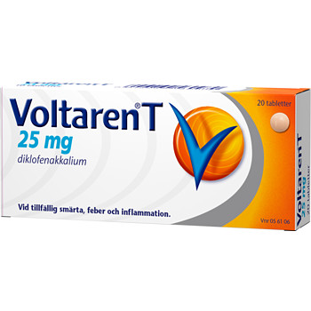 Voltaren 25 mg tablet