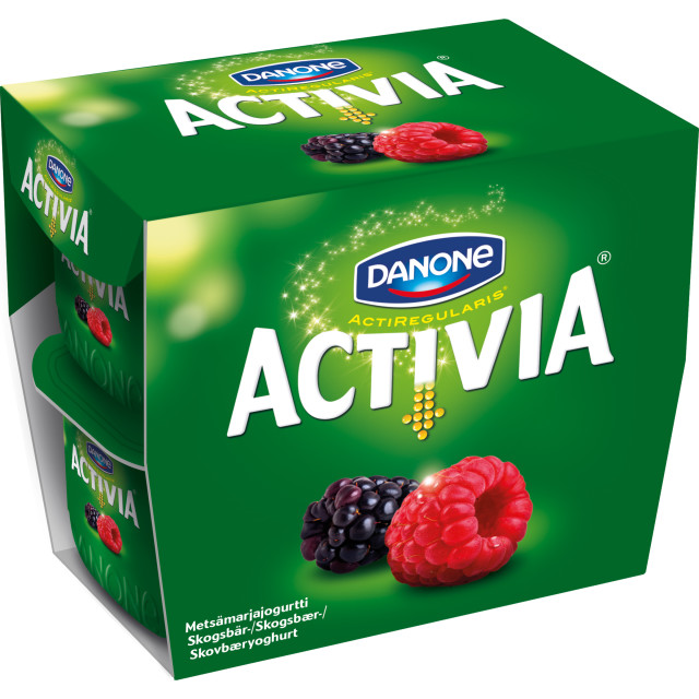 Yoghurt Skogsbär Aktiva 4-Pack