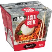 Röd Curry Kyckling Ris Fryst 350g Asia Box