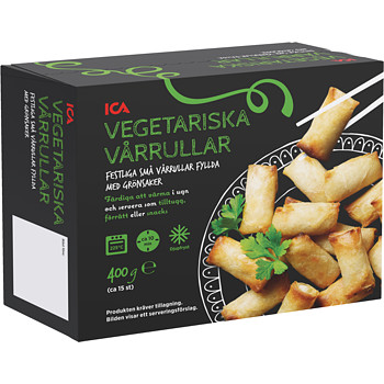 Vårrulle vegetarisk Fryst 400g ICA