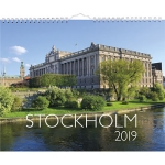 Väggkalender Stockholm 2019