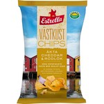 Västkustchips Äkta Cheddar & Rödlök