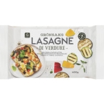 Lasagne Italiensk Grönsaker Fryst