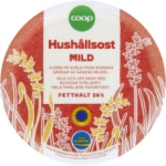Hushållsost 26%