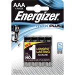 Batterier Max Plus Aaa 4-Pack 
