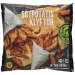 Sötpotatisklyftor Fryst
