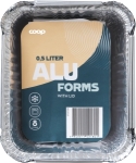 Aluminiumform/Lock 0,5 L