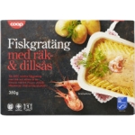 Fiskgratäng Med Räkor & Dillsås