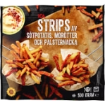 Strips Sötpotatis Morötter Och Palsternacka