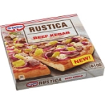 Pizza Rustica Beef Kebab  Dr.Oetker