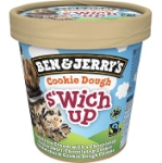 Glass Cookie Dough S'wich Up Ben & Jerrys