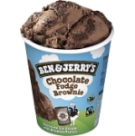 Glass Chocolate Fudge Brownie Ben & Jerrys