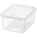 Förvaringsbox Transparent 11X17x21cm Smartstore