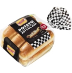 Potato Hot Dog Bun 6-P Korvbrödsbagarn