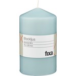 Blockljus Ljusgrön/Blå 12Cm