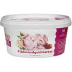 Glass Sorbet Fläder Jordgubb  
