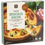 Broccoli&Bacon Fransk Paj Fryst