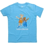 L&Amp;B L&Amp;B T-Shirt Lollo &Amp; Bernie Blue 6-8 År