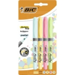 Penna Highlighter Pastel 4-p Bic