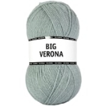 Garn Big Verona Jade green 200g Järbo