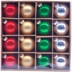 Glaskula 6cm 16-pack