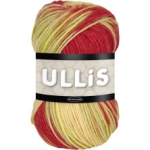 Garn Ullis Grön Orange 100G