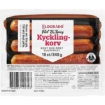Kycklingkorv Hot & Spicy Fryst