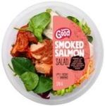 Sallad Varmrökt Lax