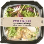 Pastasallad Räkor & Sparris